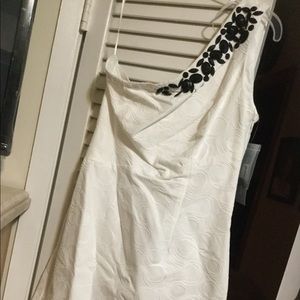 Black and White cocktail dress